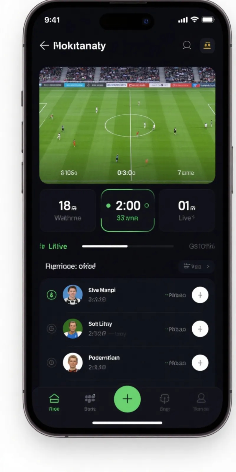 九游比分APP界面展示